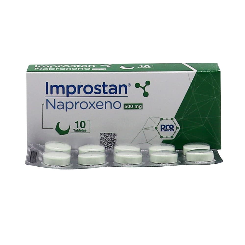 Improstan 500Mg Tabletas Caja X 10