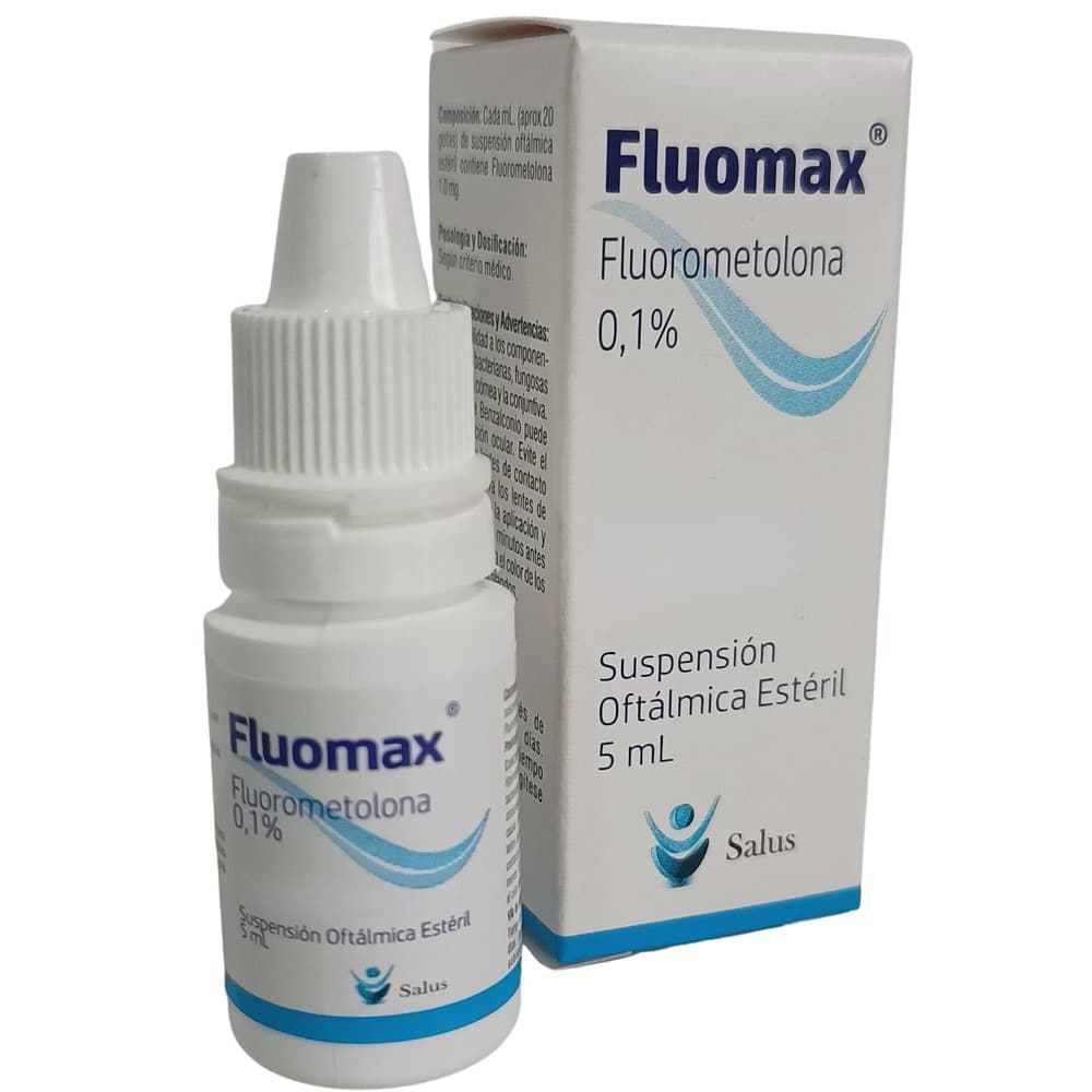 Fluomax 1Mg/Ml(0.1%) Suspension Oftalmica Frasco X 5 Ml