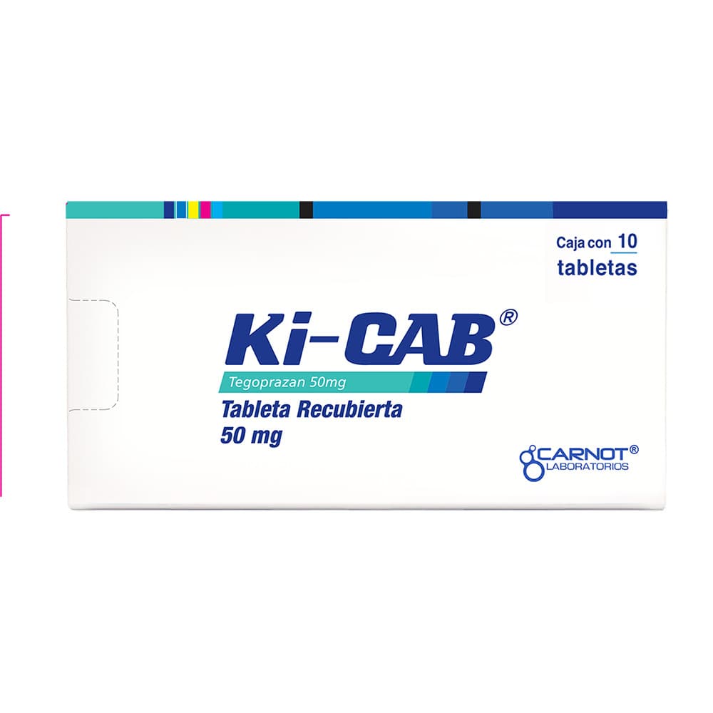 Ki-Cab 50Mg Tableta Recubierta Caja X 10