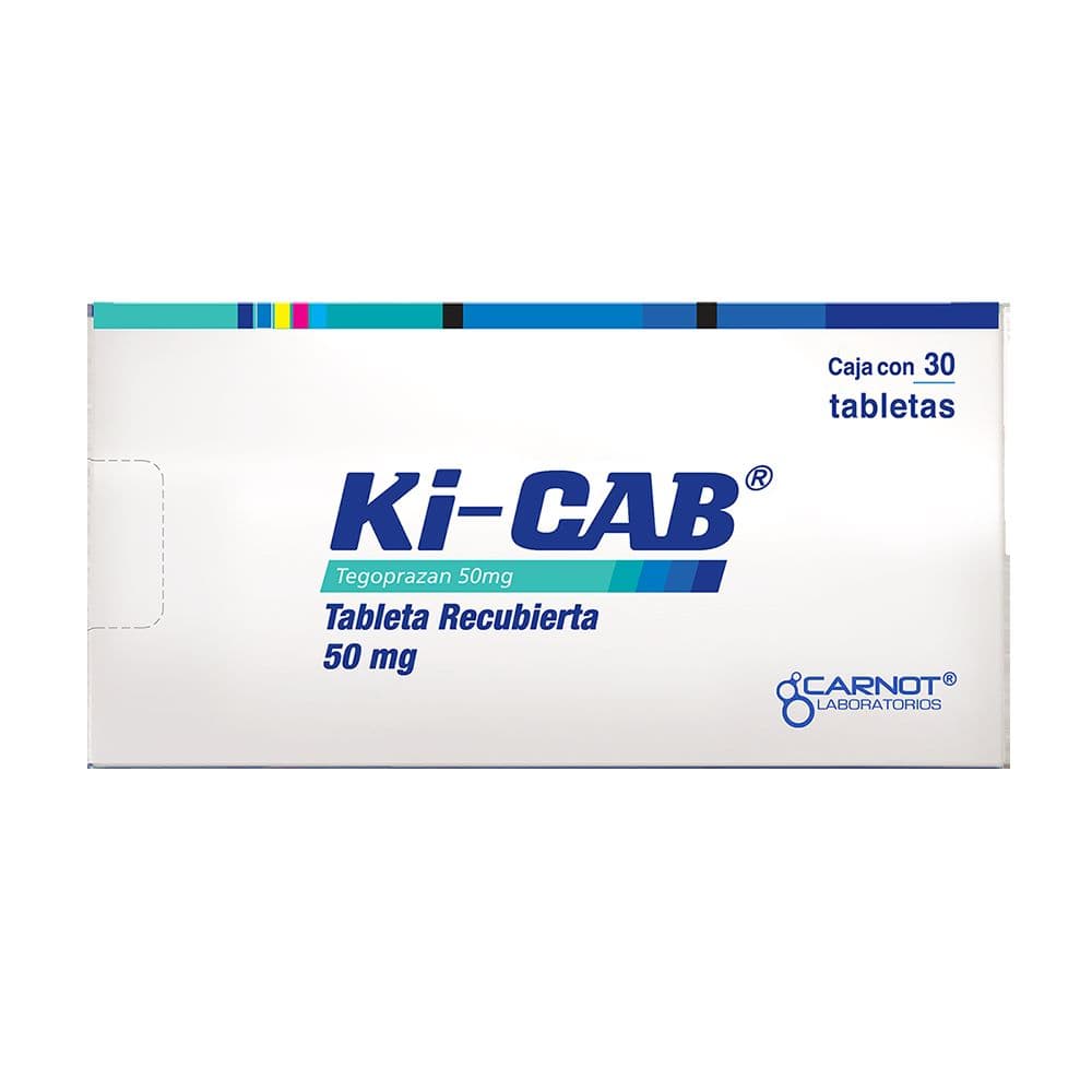 Ki-Cab 50Mg Tableta Recubierta Caja X 30