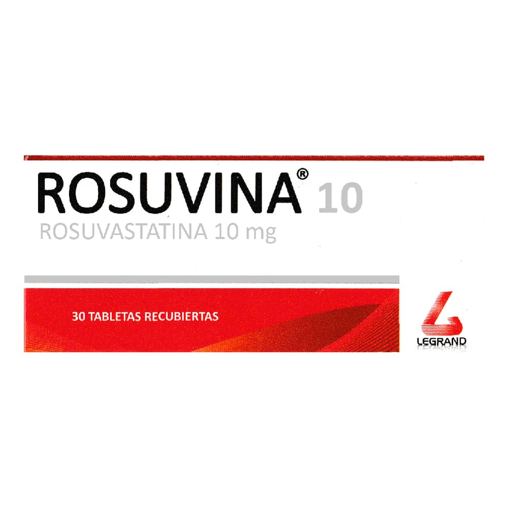 Rosuvina 10Mg Tableta Recubierta Caja X 30