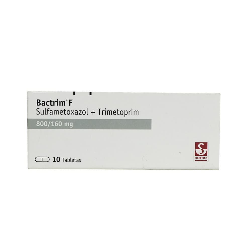Bactrim F (800+160)Mg Tableta Caja Por 10
