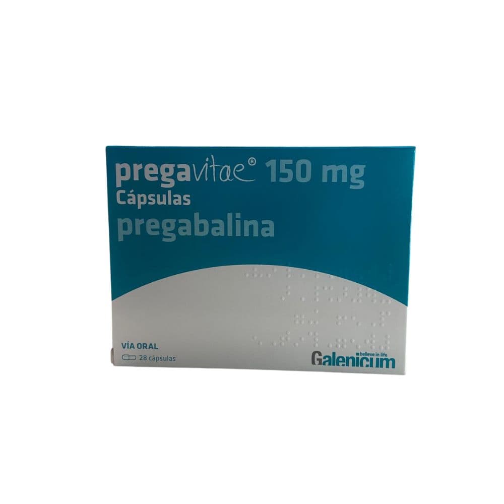 Pregavitae 150Mg Capsulas Caja Por 28