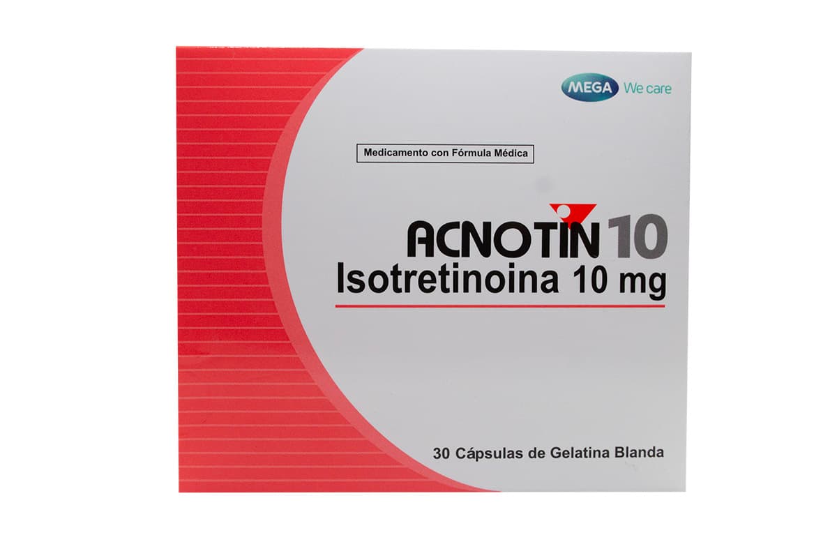Acnotin 10Mg Capsula Blanda Caja X 30
