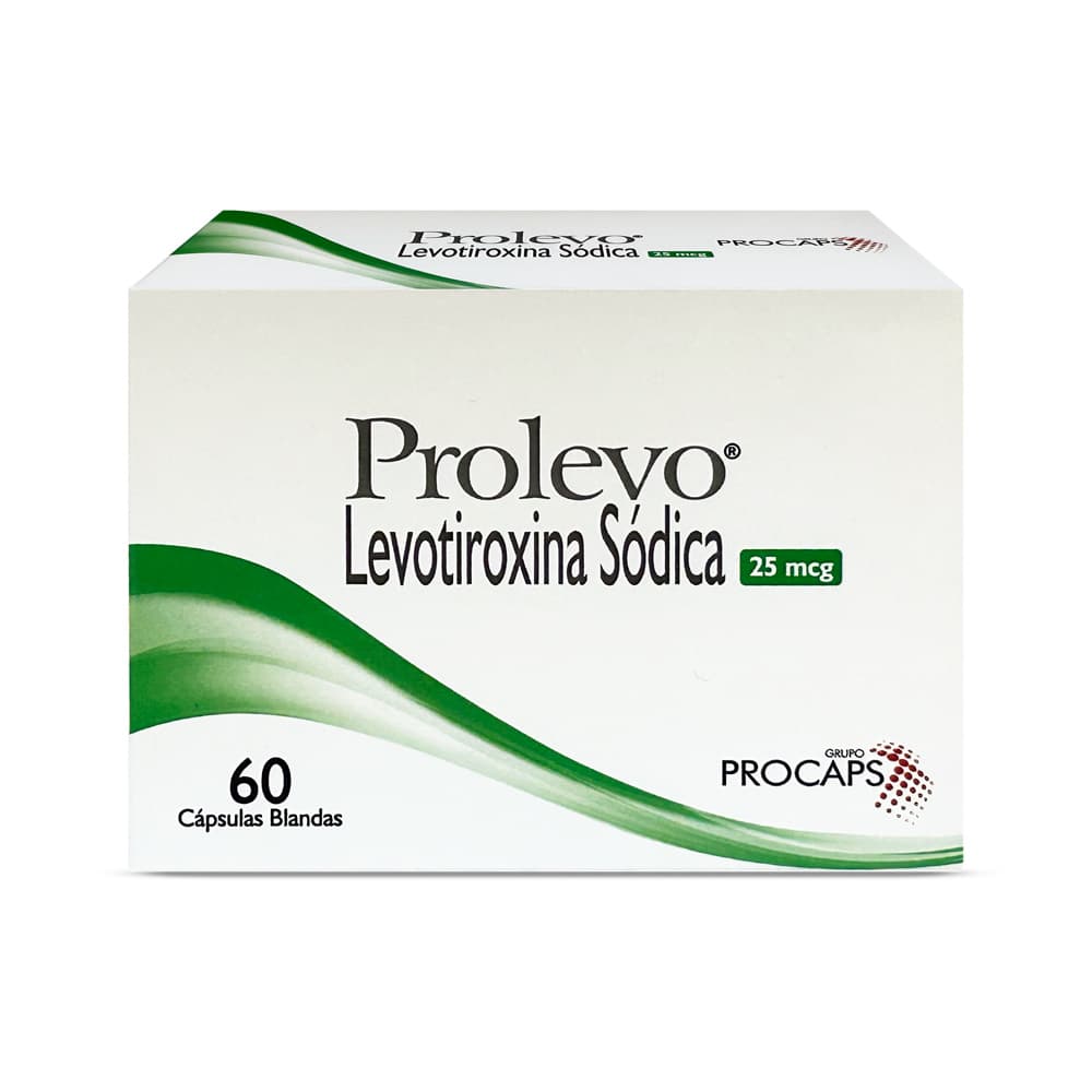 Prolevo 25Mcg Capsula Bland Caja X 60