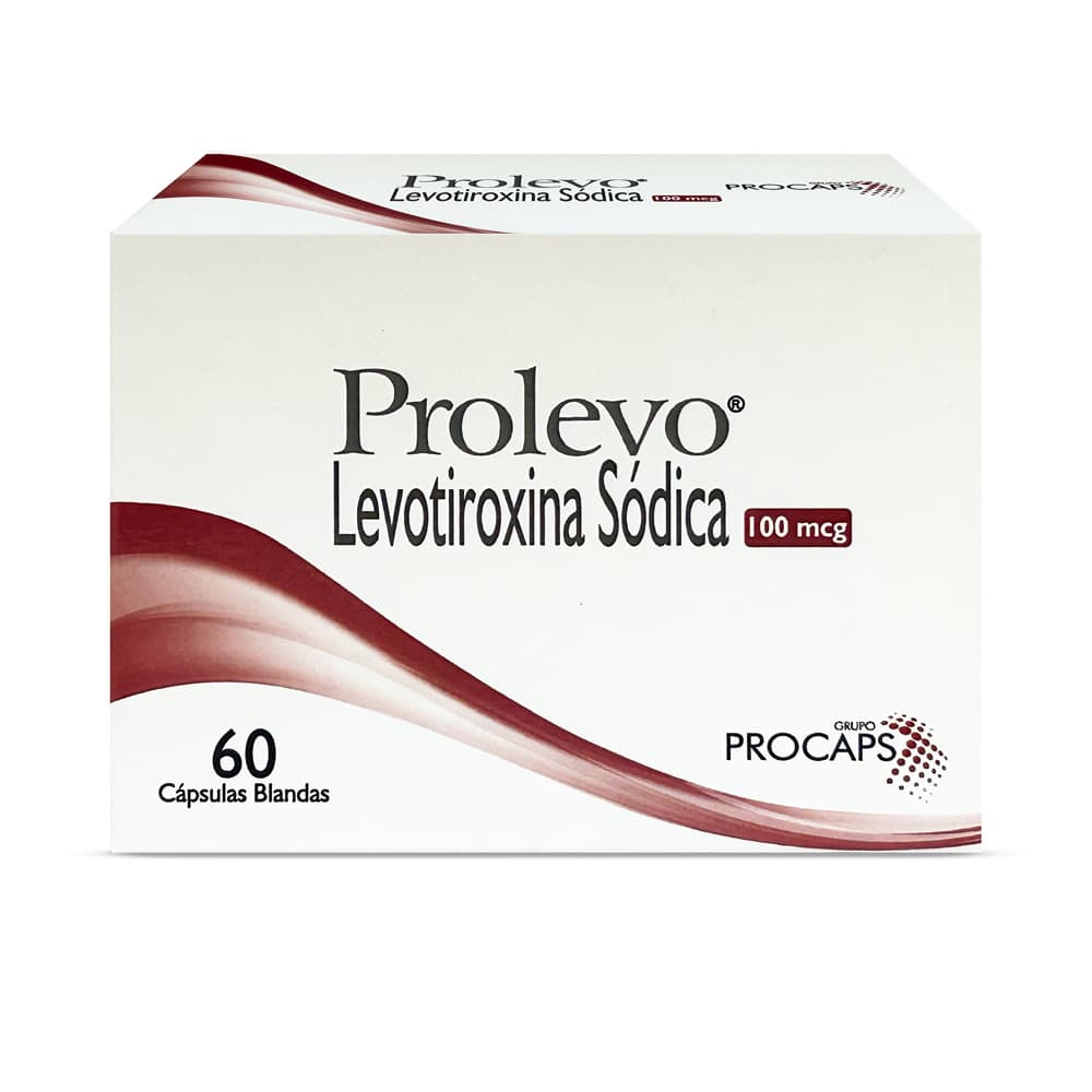 Prolevo 100Mcg Capsula Bland Caja X 60