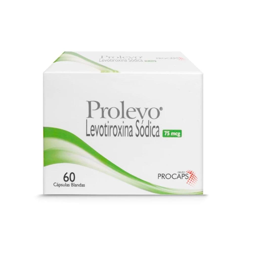 Prolevo 75Mcg Capsula Bland Caja X 60