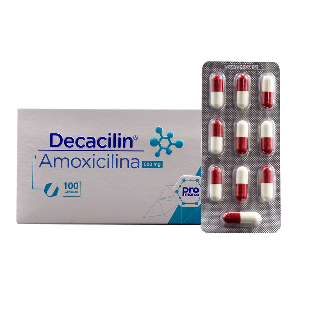 Decacilin 500Mg Capsulas