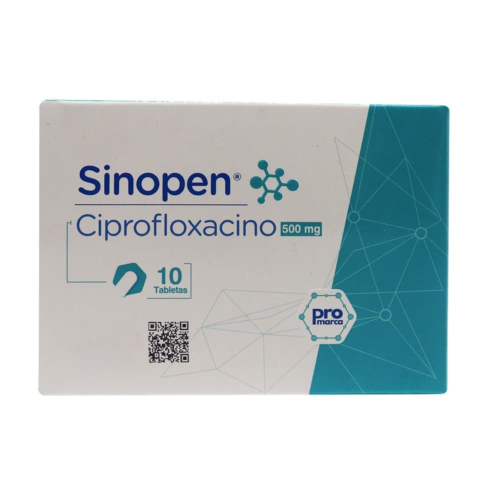 Sinopen 500Mg Tabletas Caja X 10