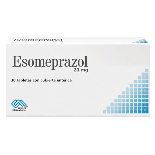 Esomeprazol 20Mg Tabletas Liberacion Retenida Caja Por 30 Colmed