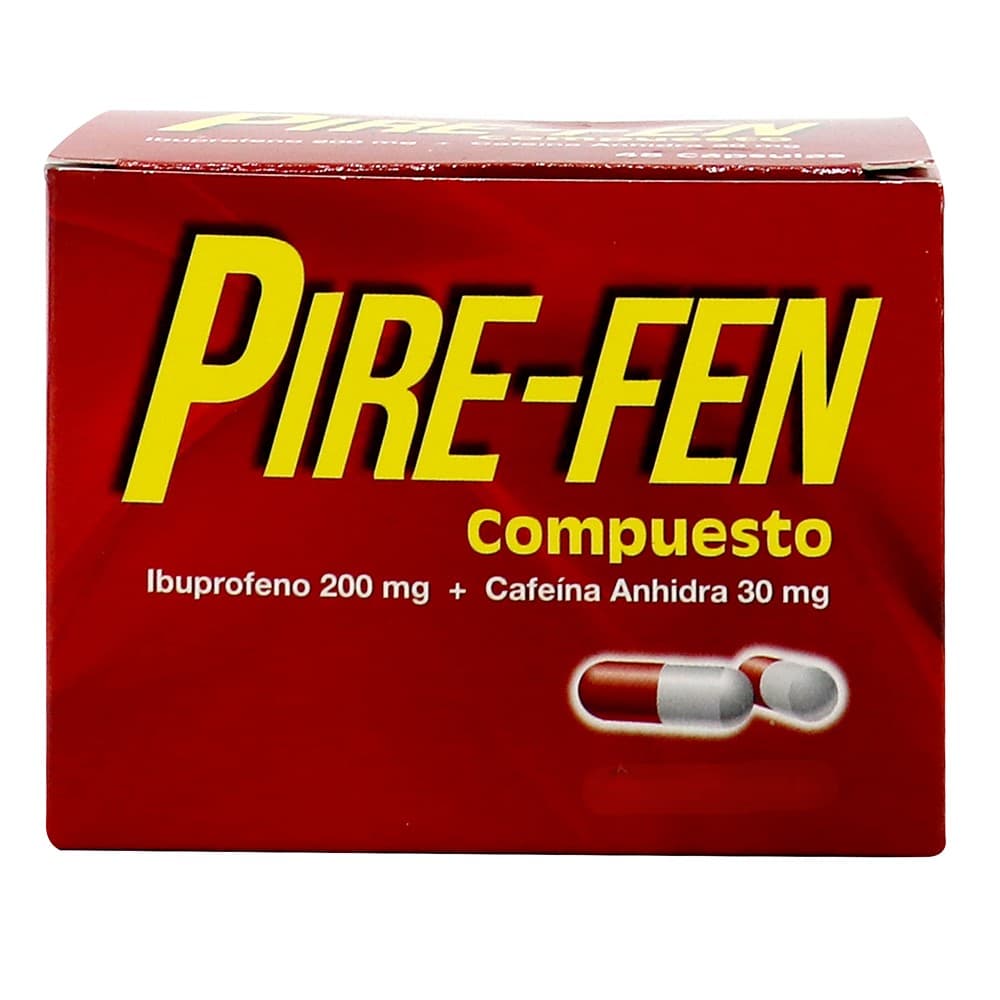 Pire-Fen (30+200)Mg Capsulas Blister Por 8