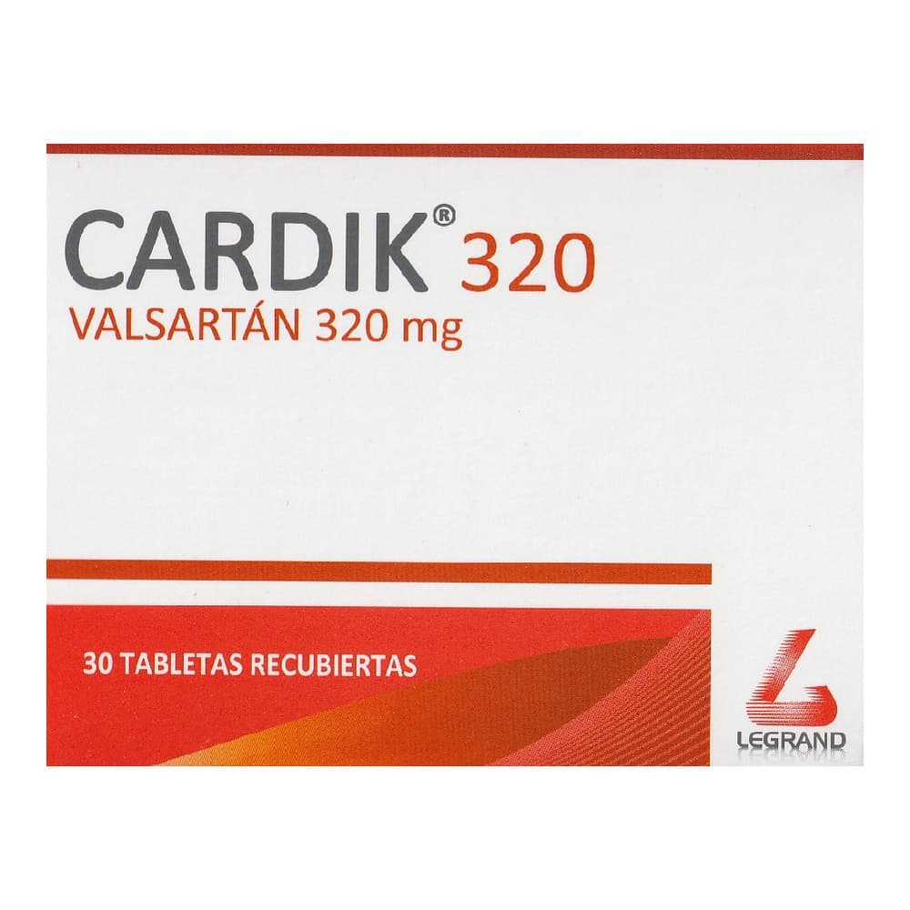 Cardik 320Mg Tabletas Recubiertas Caja Por 30
