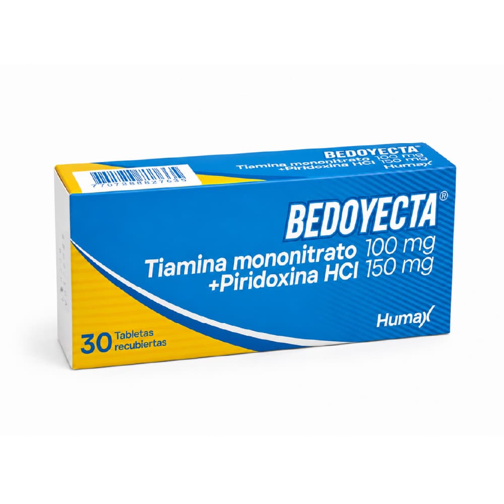 Bedoyecta (150+100)Mg Tableta Rec Caja X 30