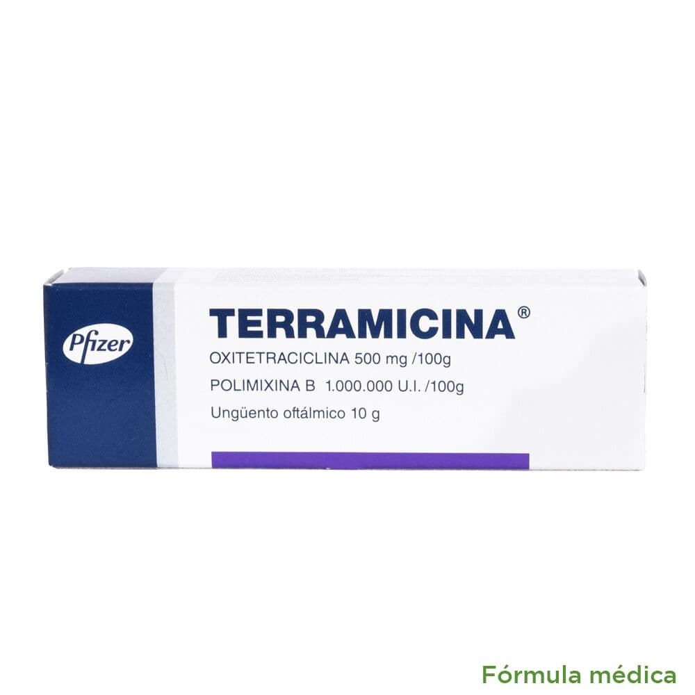 Terramicina Ungüento Oftálmico Tubo X 10G