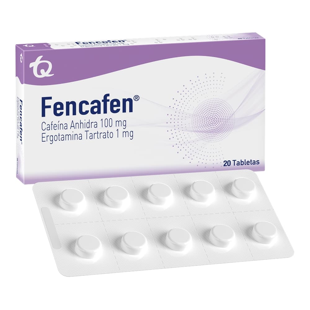 Fencafen 1Mg+100Mg Caja X 20 Tabletas