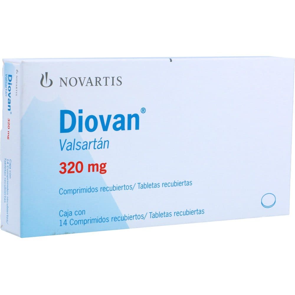Diovan Tabletas Recubiertas 320Mg Caja X 14