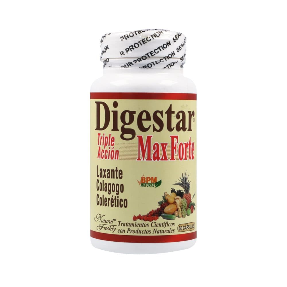Digestar Max Forte 100Mg Cápsula Natural Freshly Frasco X 50