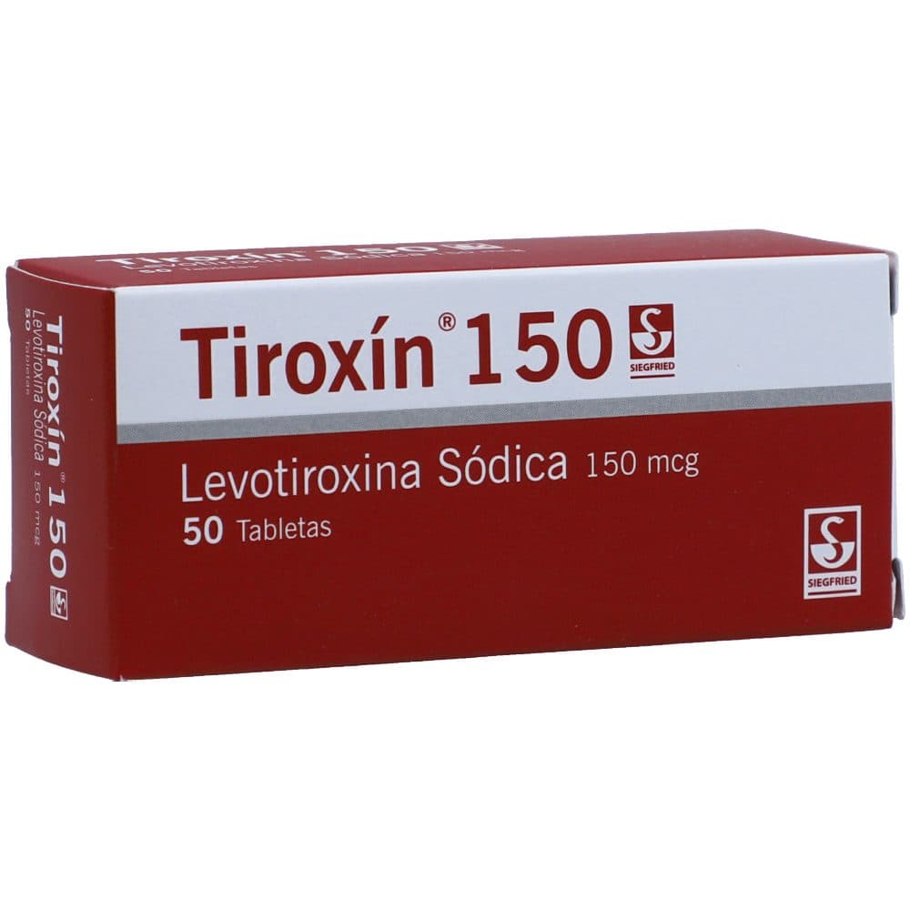 Tiroxin 150Mcg Caja X 50 Tabletas