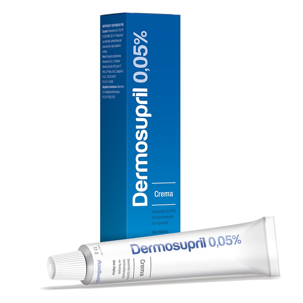 Dermosupril 0.05% Crema Tópico Tubo X 15Gr