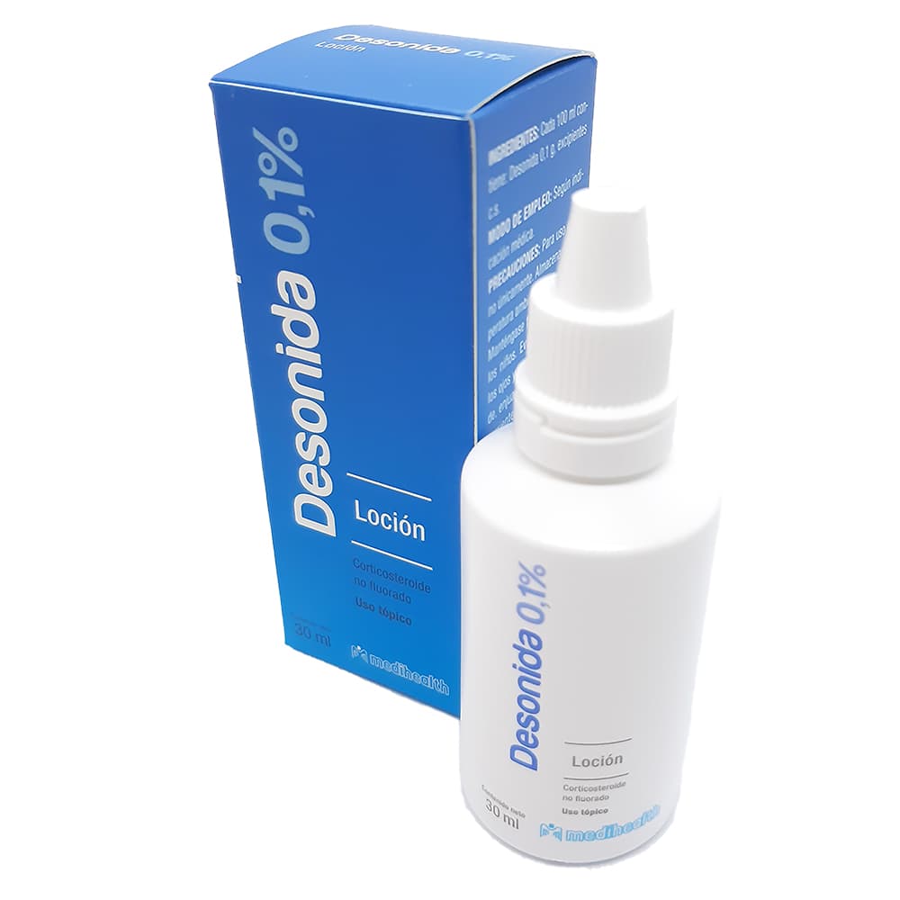 Desonida 0.1% Loción Scandinavia Frasco X 30Ml