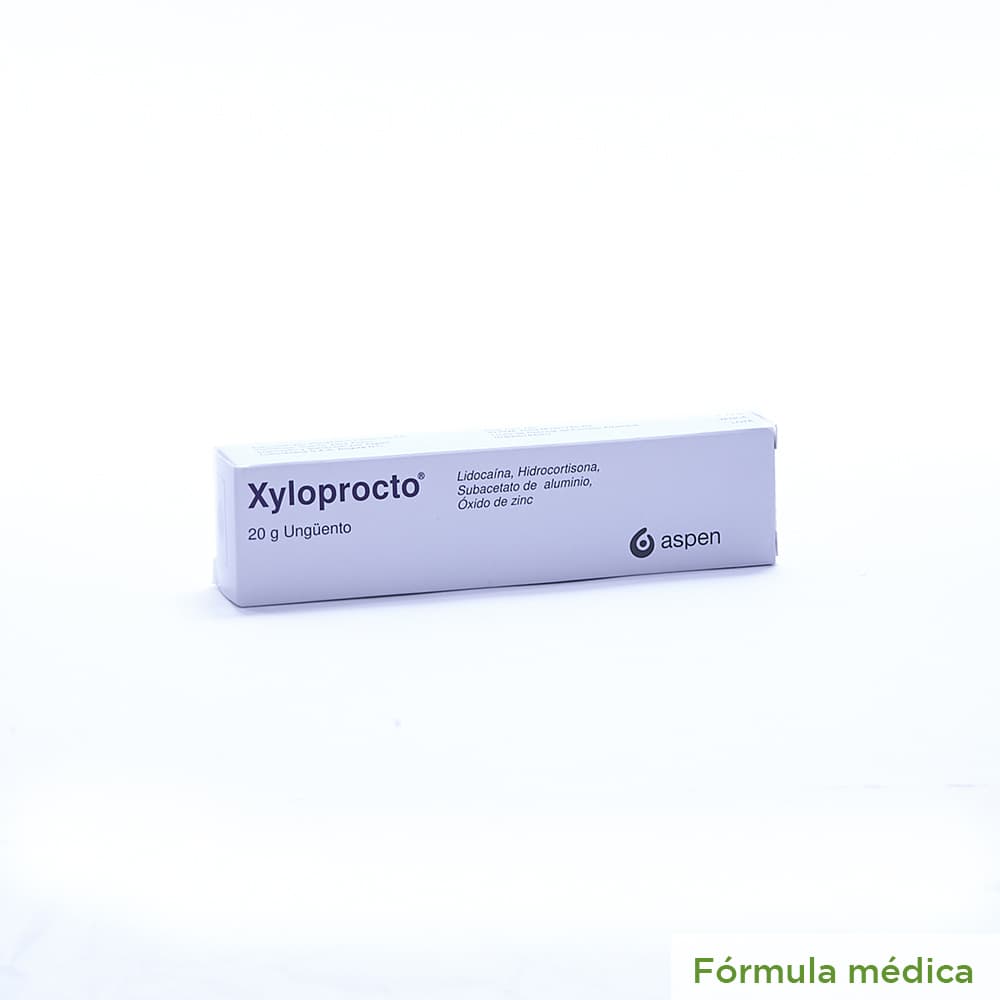 Xyloprocto Ungüento (3.5+0.25+5+18)% Tubo X 20G