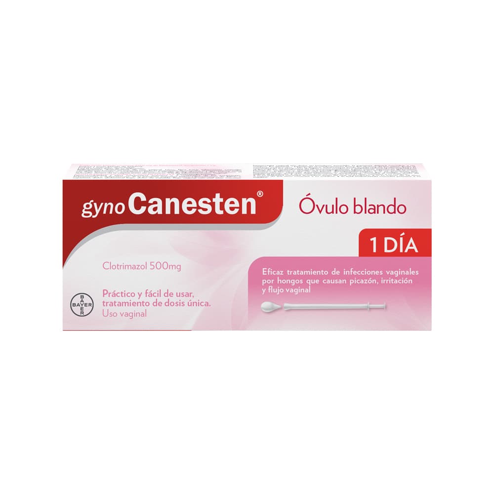 Gynocanesten Óvulo 500Mg Caja X 1