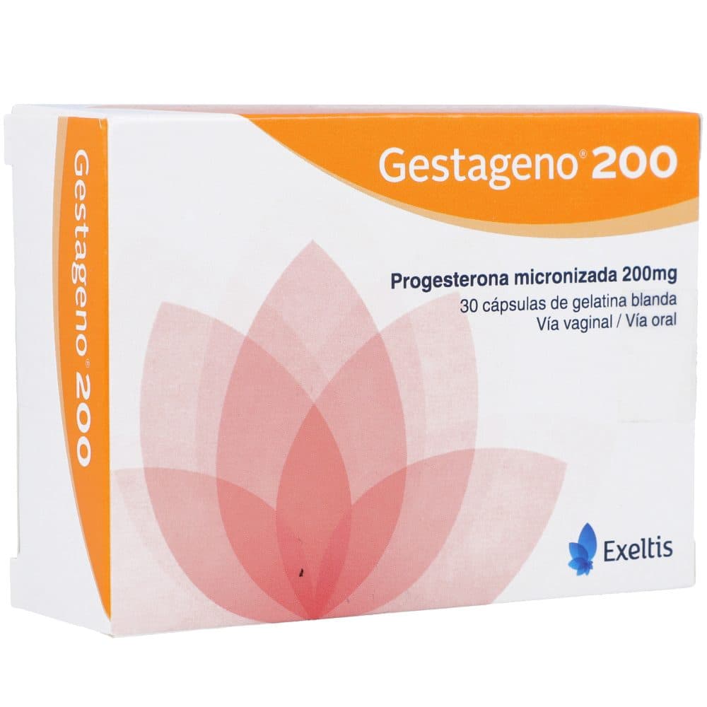 Gestageno 200Mg Caja X 30 Cápsulas Blandas