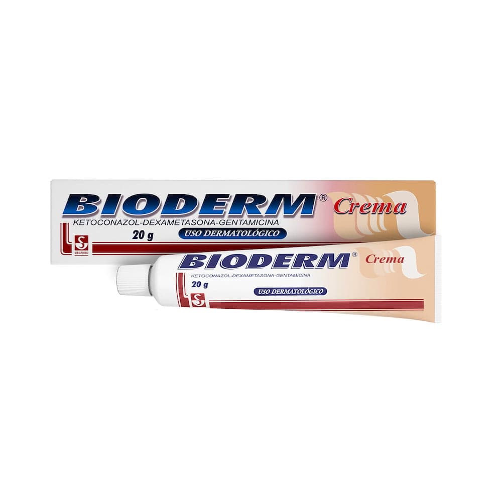 Bioderm 2%+0.04%+0.1% Crema Tubo X 20 Gr