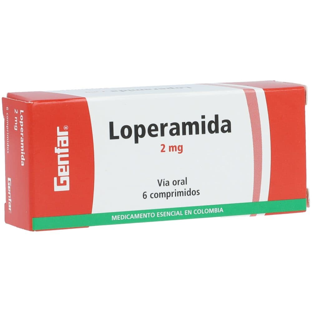 Loperamida Tabletas 2Mg Caja X 6