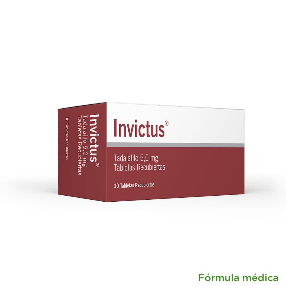 Invictus 5Mg Tabletas Recubiertas Caja X 30