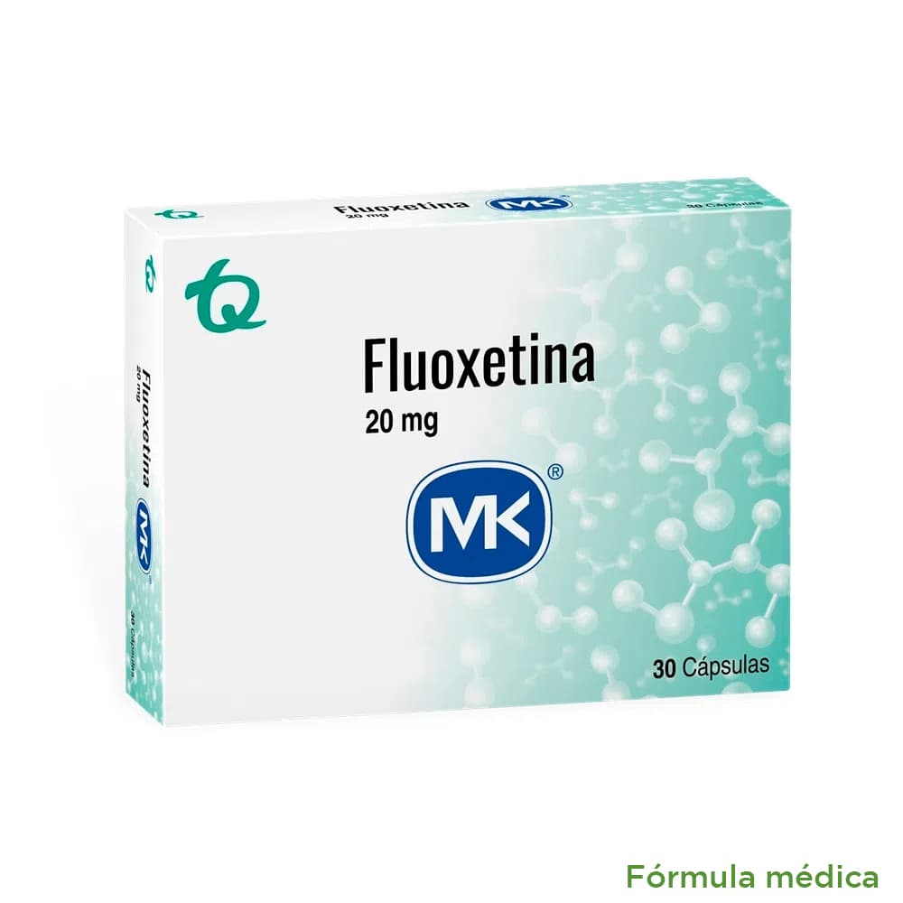 Fluoxetina 20Mg Cápsulas Caja X 30 Mk