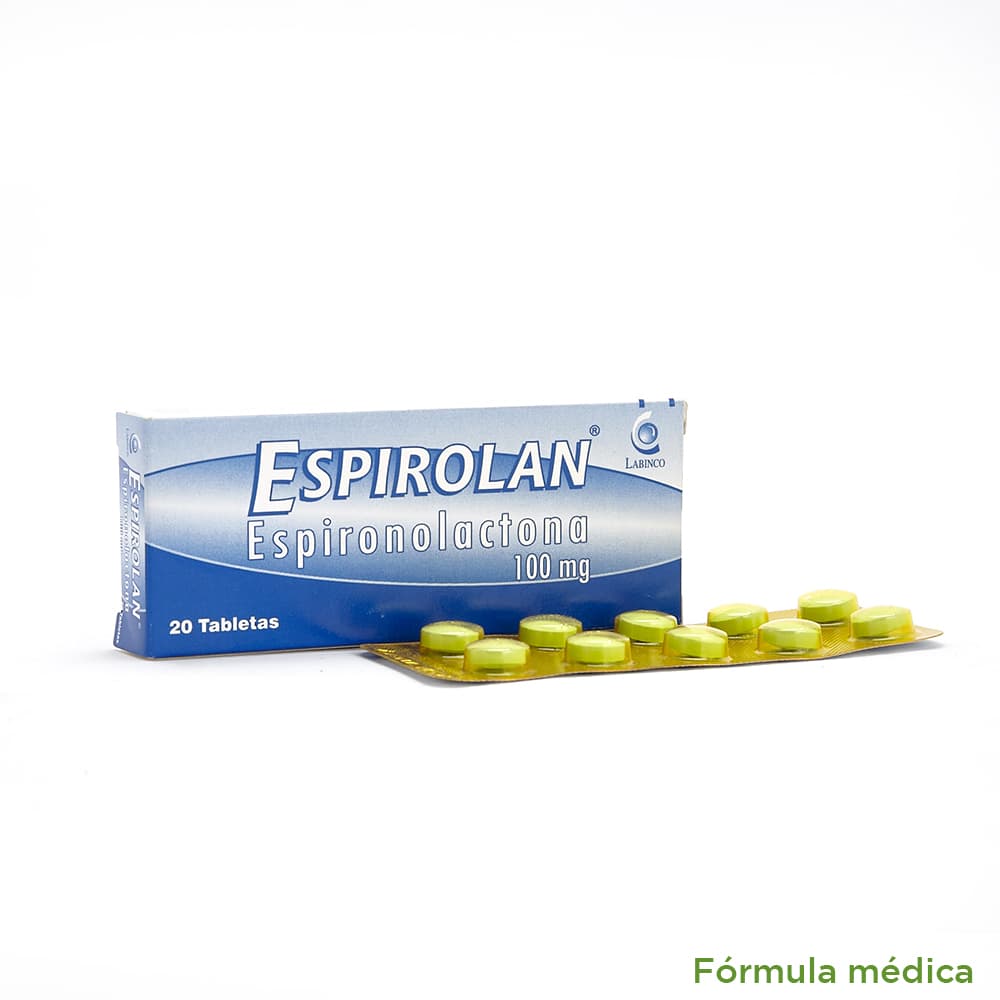 Espirolan Tabletas 100Mg Caja X 20