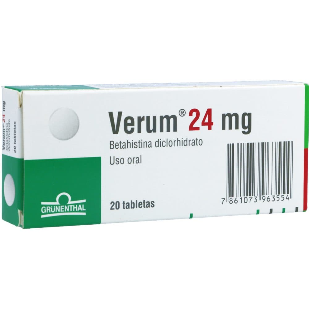 Verum Tabletas 24Mg Caja X 20