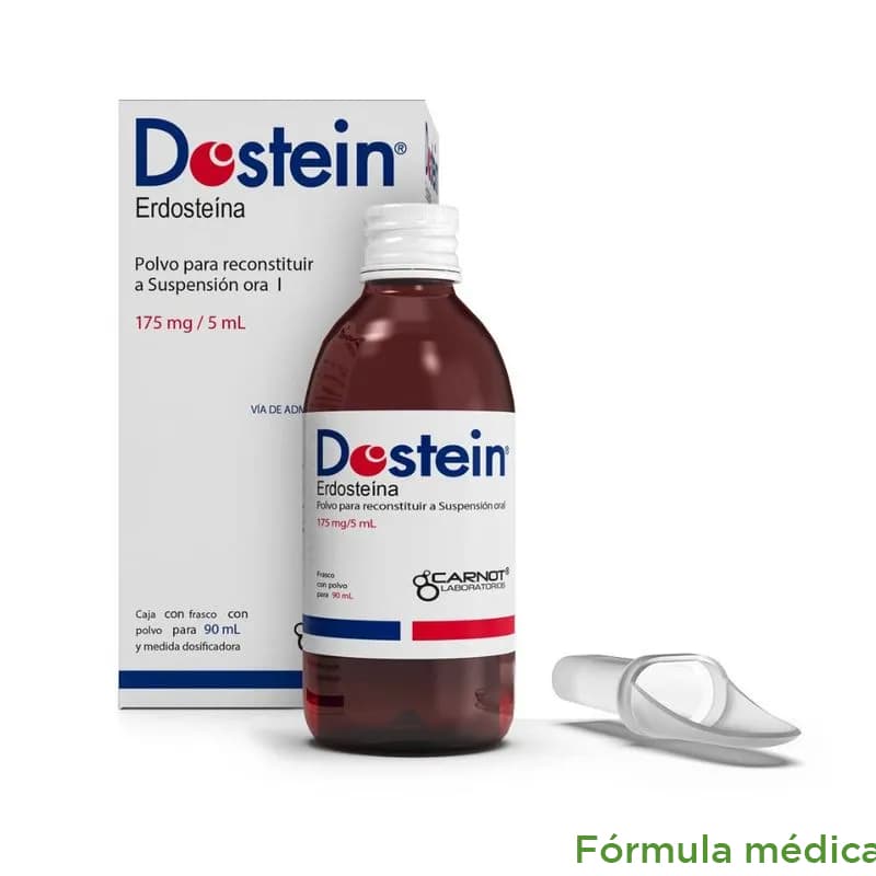 Dostein 175Mg/5Ml(3.5%) Polvo Suspension Oral Frasco Por 90Ml