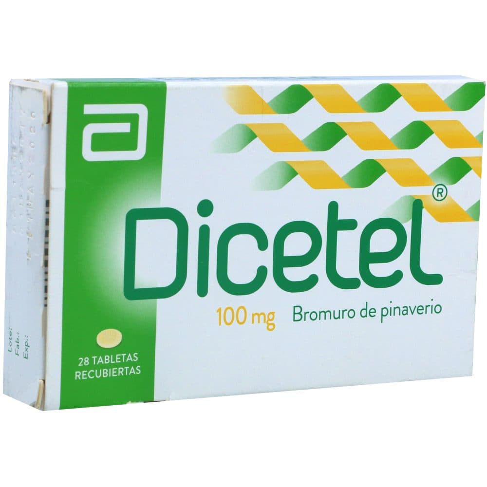 Dicetel 100Mg Caja X 28 Tabletas