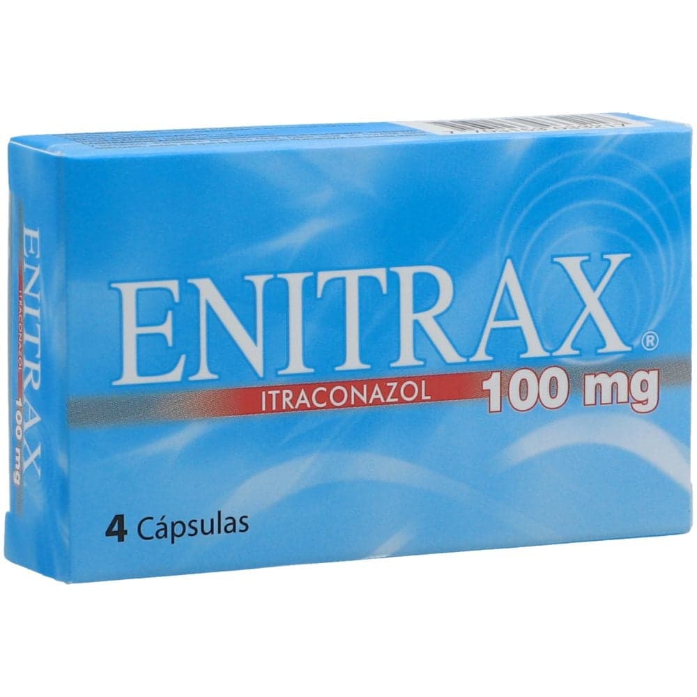 Enitrax 100 Mg Capsula Caja X 4