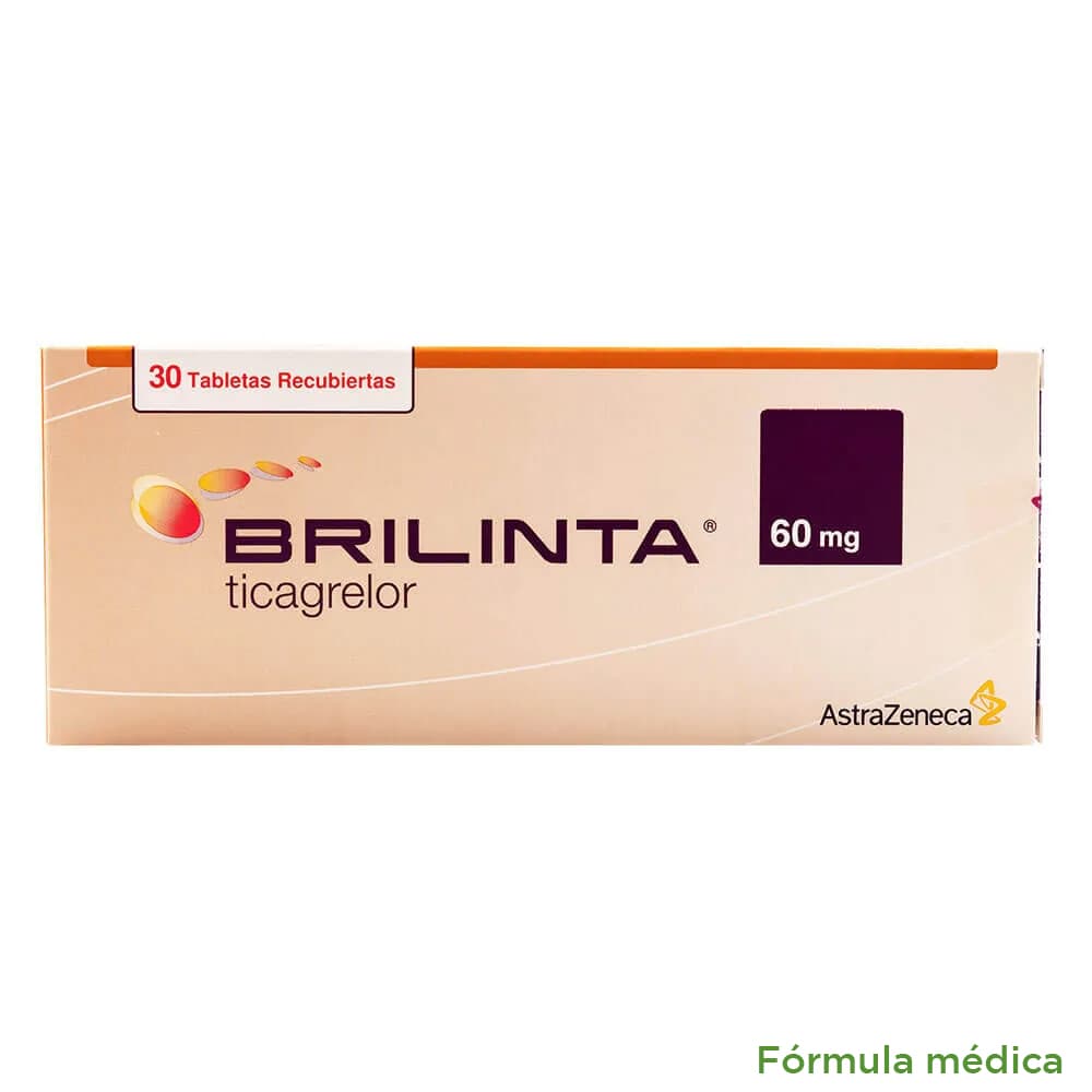 Brilinta 60Mg Tabletas Recubiertas Caja X 30