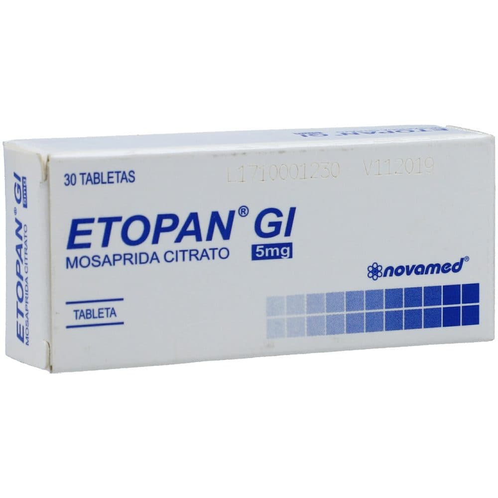 Etopan Gi 5Mg Caja X 30 Tabletas