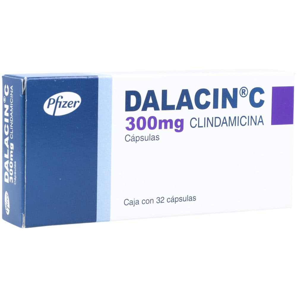 Dalacin C Cápsulas 300Mg Caja X 32
