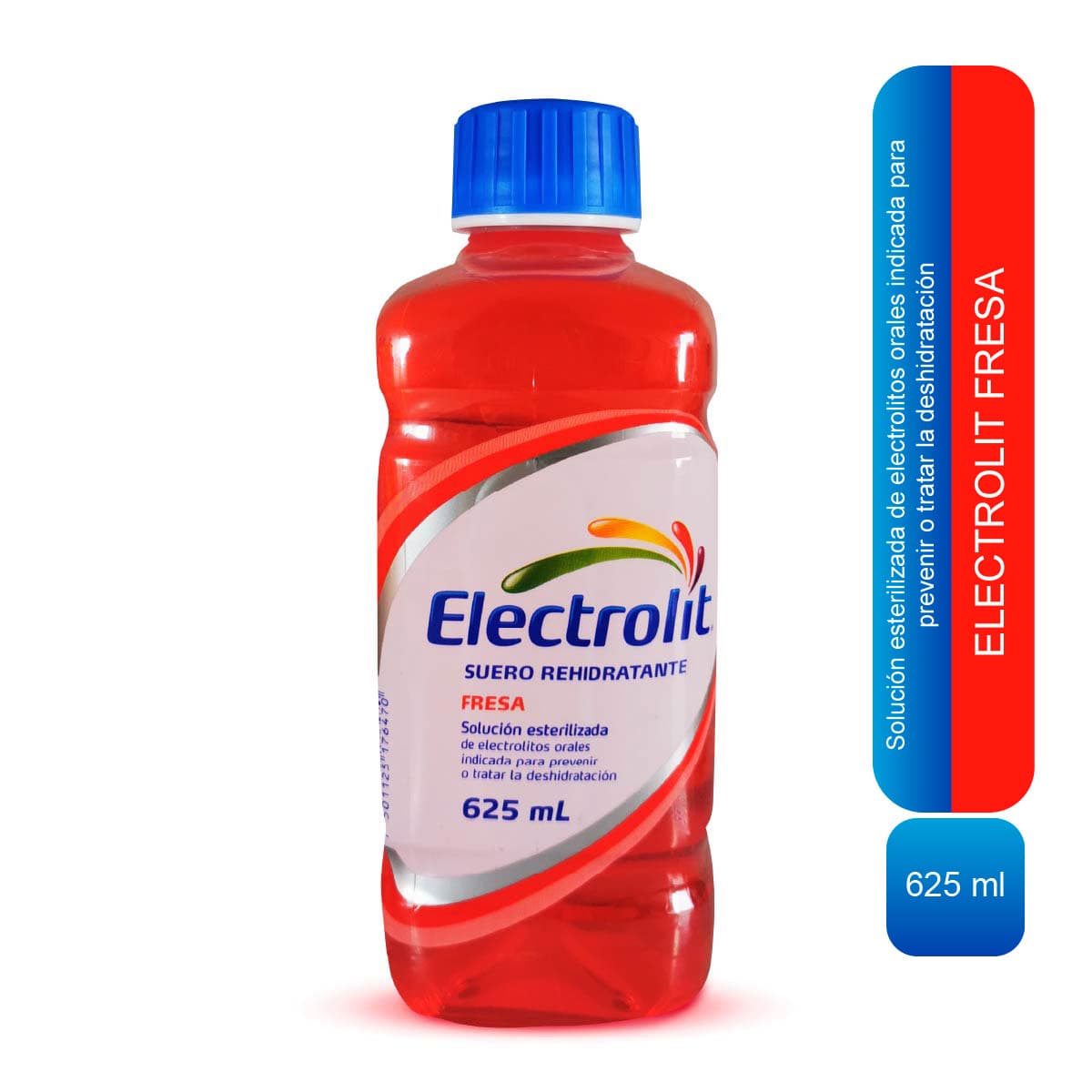 Electrolit Fresa Solución Oral 30 mEq 625 ml