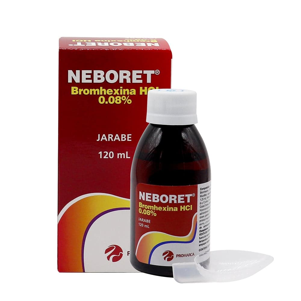 Neboret 4Mg/5Ml(0.08%) Jarabe Frasco X 120 Ml