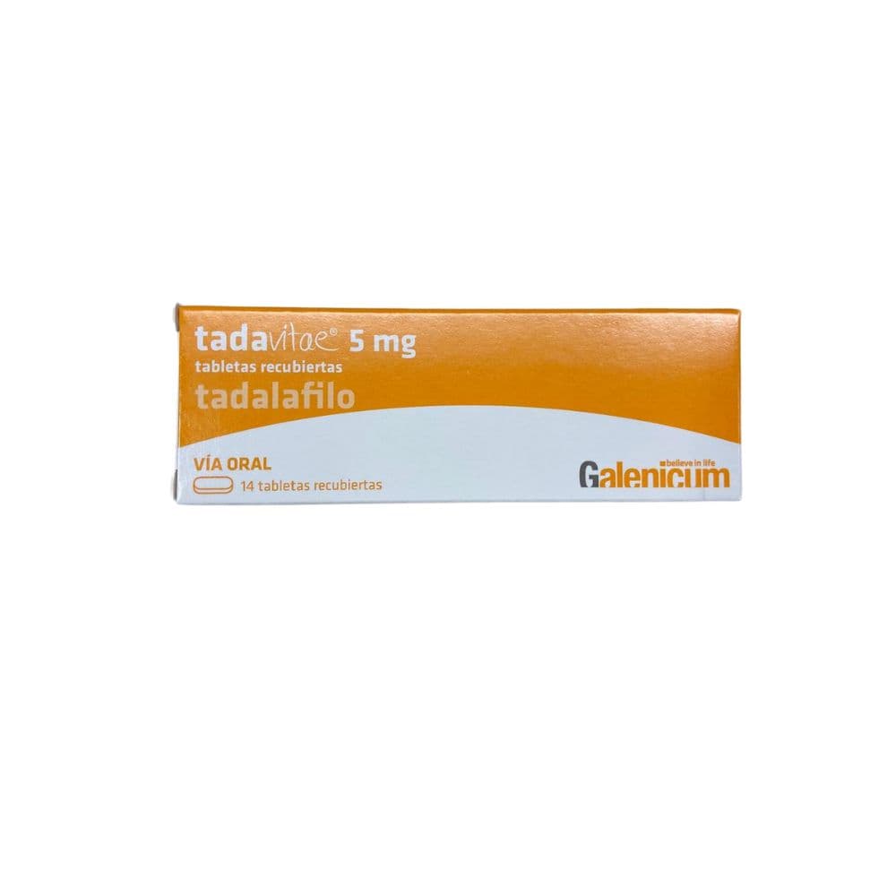 Tadavitae 5Mg Tabletas Recubiertas Caja Por 14