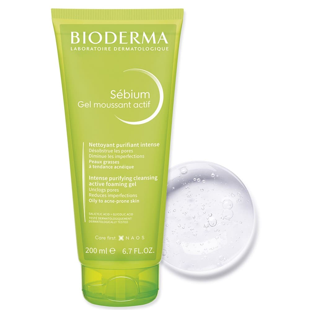 Bioderma Sébium Gel Moussant Actif Limpiador Anti-Imperfecciones 200Ml