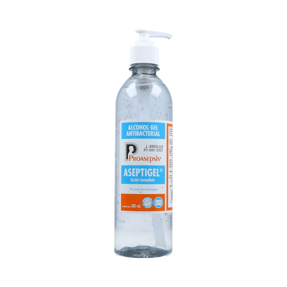 Gel Antiseptico Para Manos Proasepsis Frasco X 500 Ml