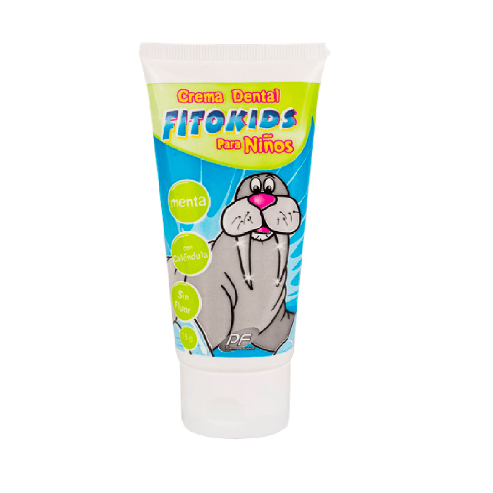 Crema Dental / Niños Fito Kids Tubo X 75Gr Menta