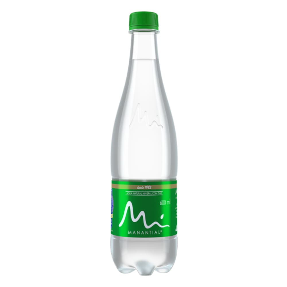 Agua Manantial Sin Gas Pet 600Ml