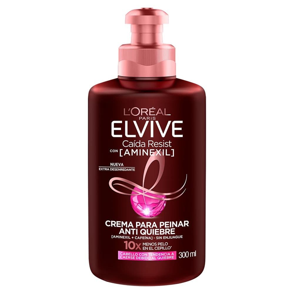 Crema Para Peinar Elvive L'Oreal Paris Antifall Para La Caida Del Cabello X300Ml