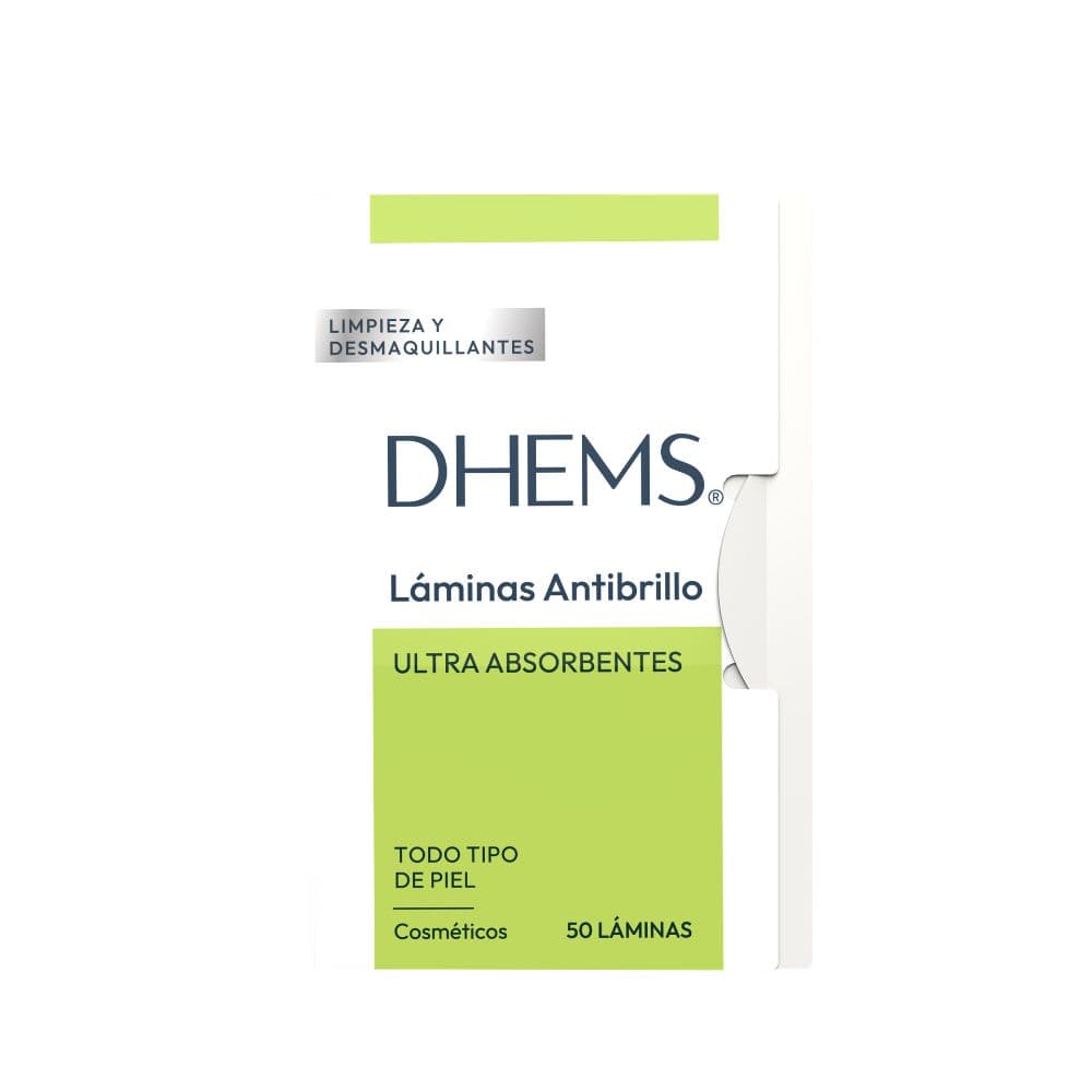 Láminas Antibrillo Dhems Sobre X 50