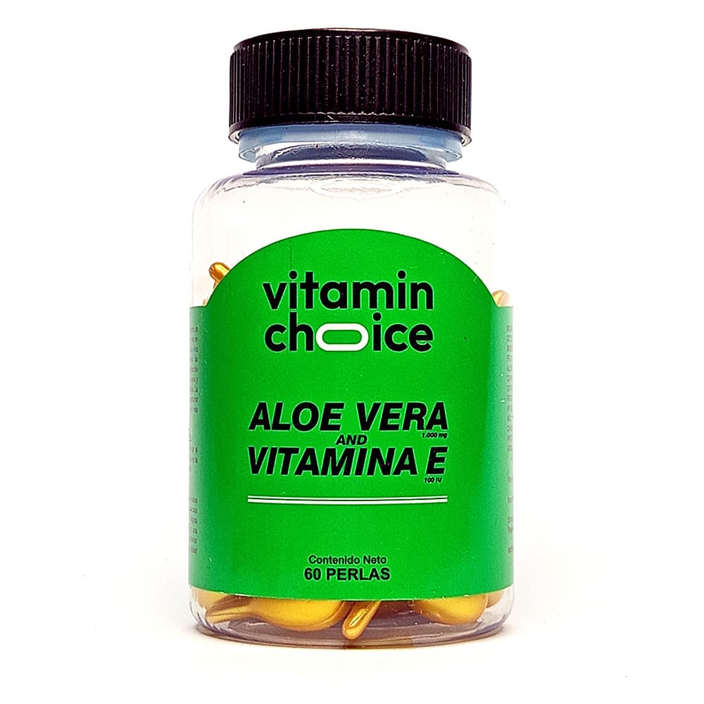 Aloe Vera Y Vitamina E Vitamin Choice Frasco X 60Per