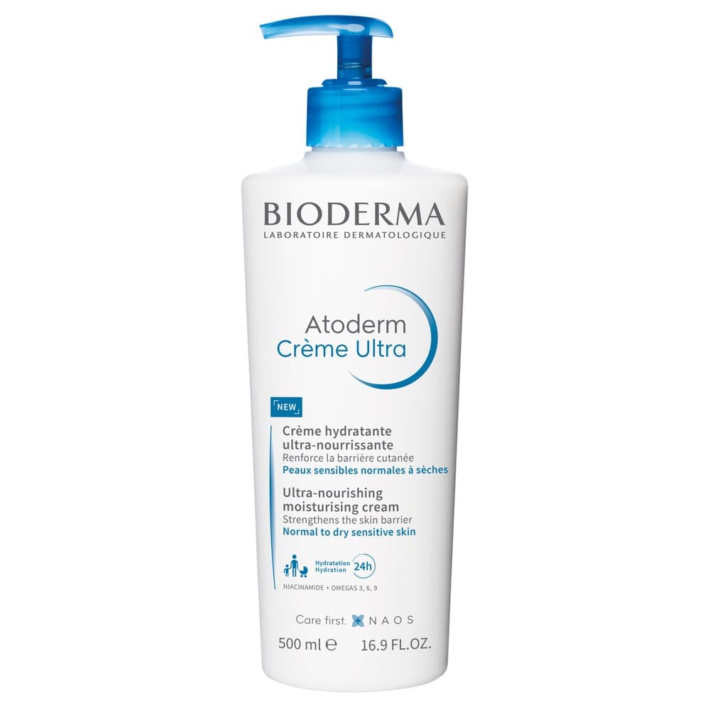 Crema Humectante Atoderm Bioderma Frasco X 500Ml